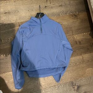 Lululemon Blue Quarter-Zip Pullover